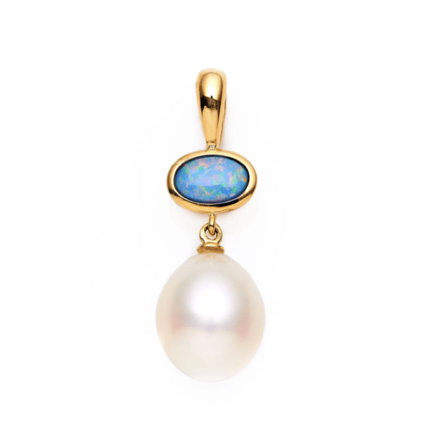 Opal & Pearl Pendant